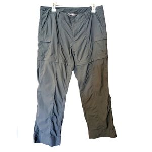 The North Face gray hiking/cargo/utility convertible pants/shorts. NWOT